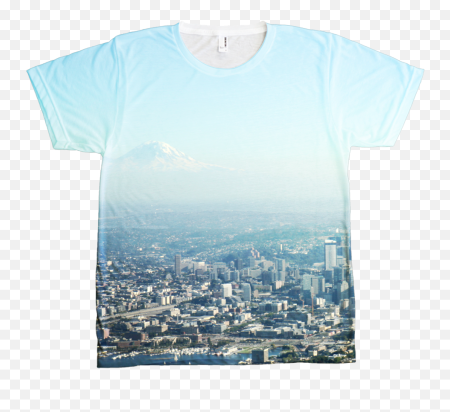 Seattle Skyline T - Shirt Menu0027s Cityscape Png,Seattle Skyline Png