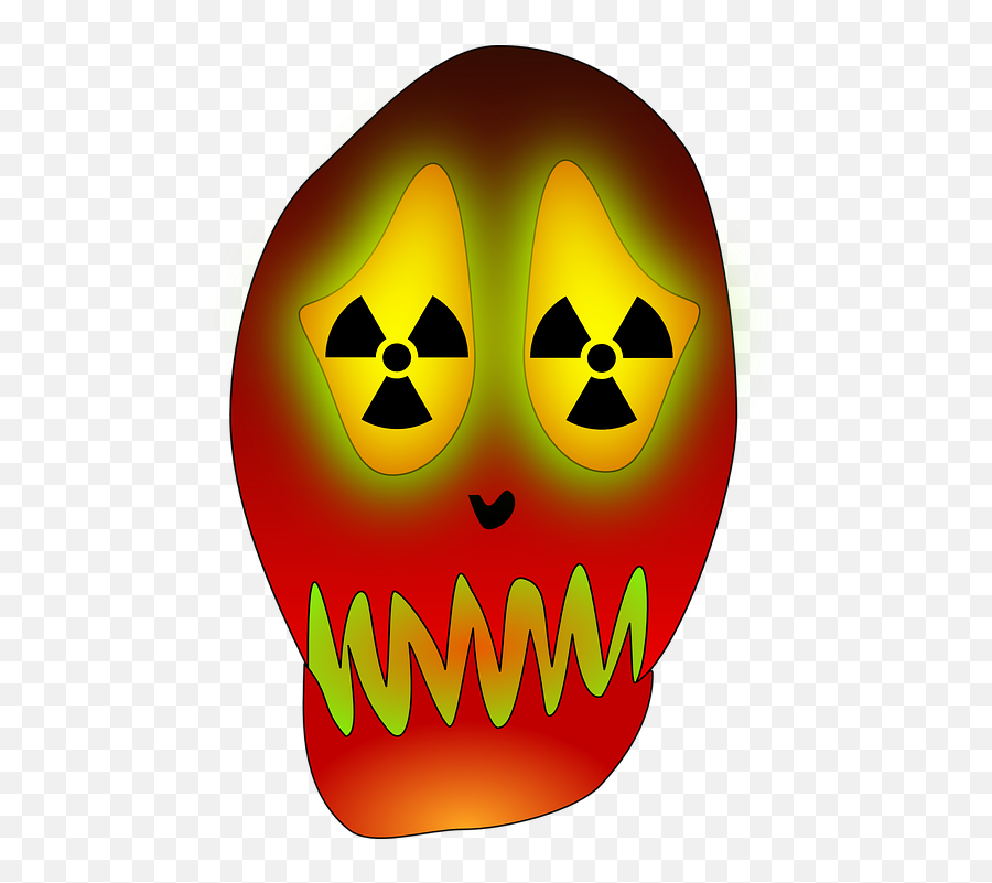 Bomb Clipart Mouth - Radiation Symbol Transparent Cartoon Radiation Symbol Png,Radioactive Symbol Transparent