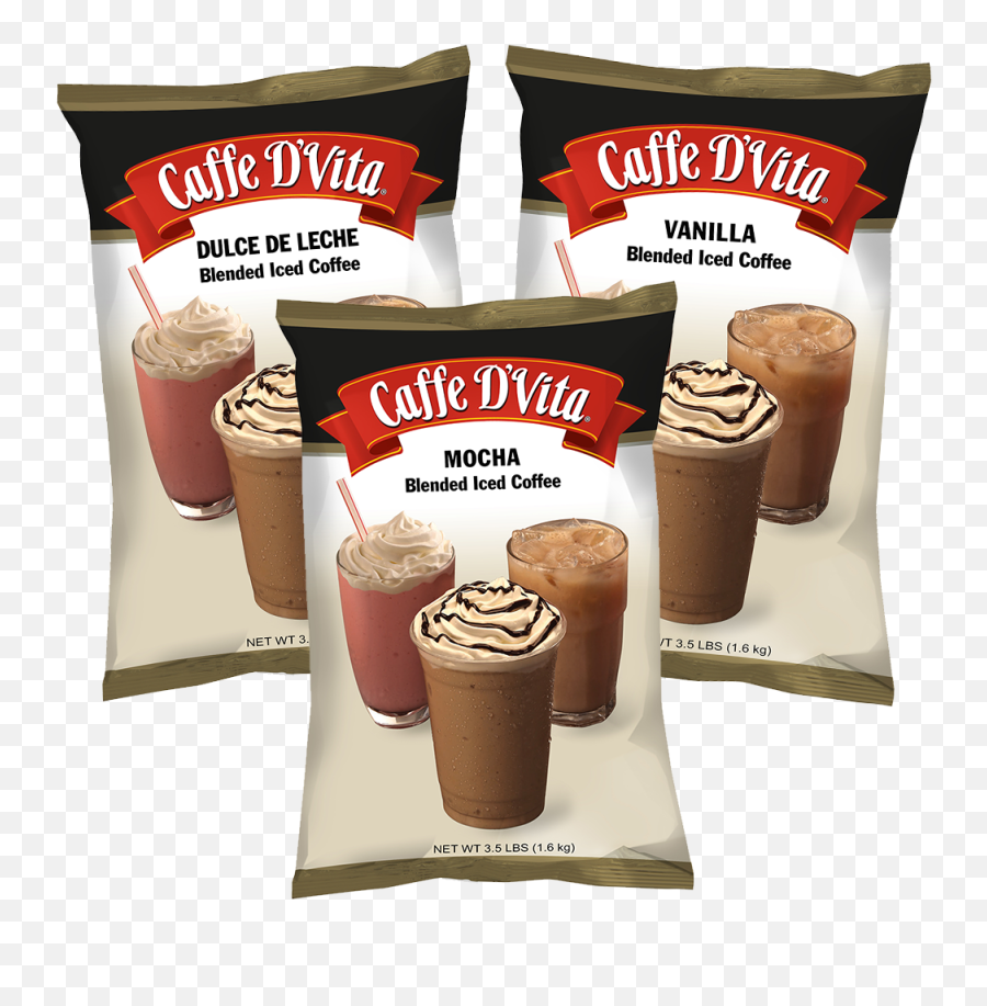Blended Iced Coffee Perfect Frappe Every Time - Caffe Du0027vita Mocha Blended Iced Coffee Png,Iced Coffee Png