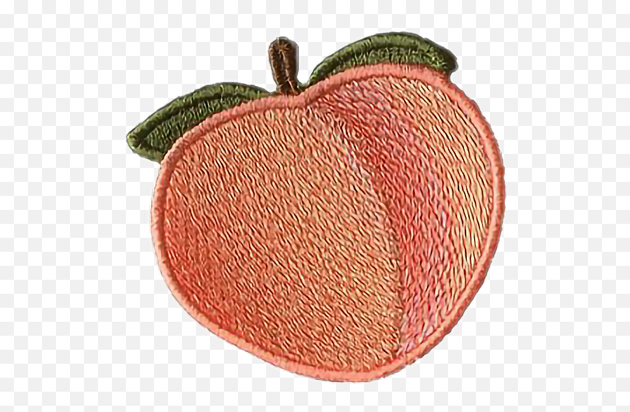 Peachy Peach Patch Badge Pin Sticker By Donnie - Peach Patch Png,Peach Png