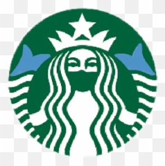 Starbucks The Logo Sticker By Galaxy Twins - Social Distancing Company Logo png