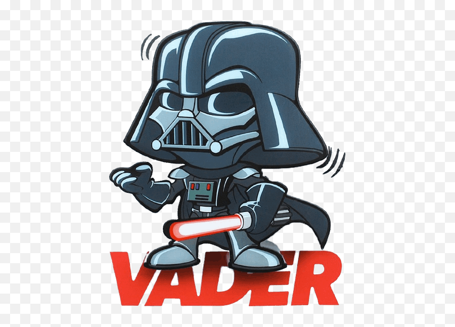 Homewares - Star Wars Darth Vader Animated Transparent Star Wars Darth Vader Cartoon Png,Darth Vader Transparent Background