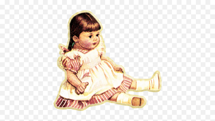 Oh Baby - Doll Graphic By Janet Scott Pixel Scrapper Doll Png,Baby Doll Png