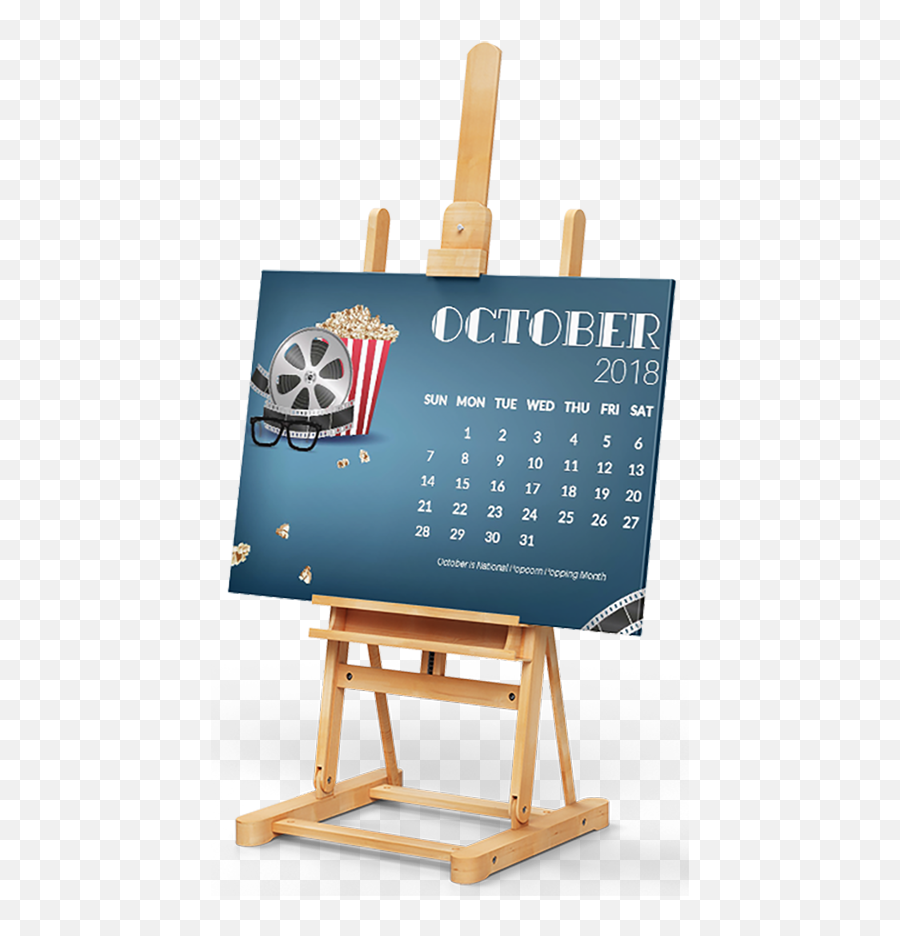 Movie Easel Small Customxm - Plywood Png,Easel Png