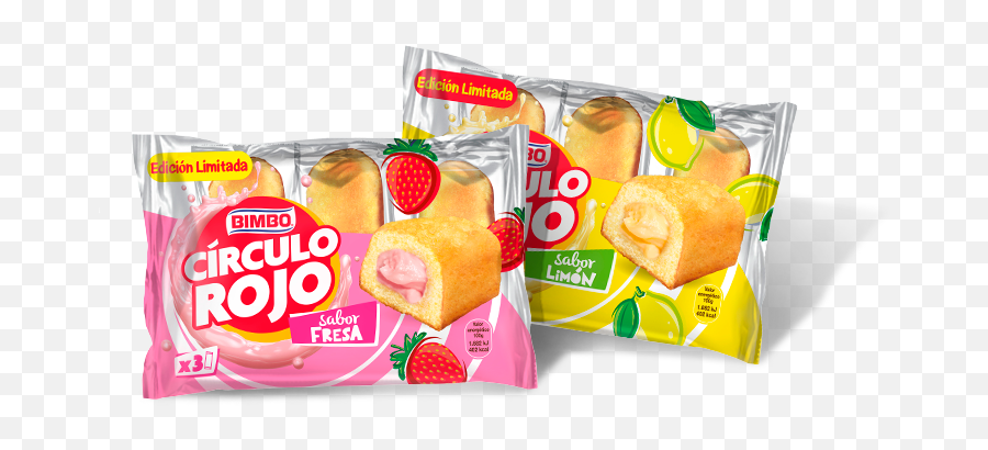 Circulo Rojo - Pastelitos Bimbo Snack Png,Circulo Rojo Png