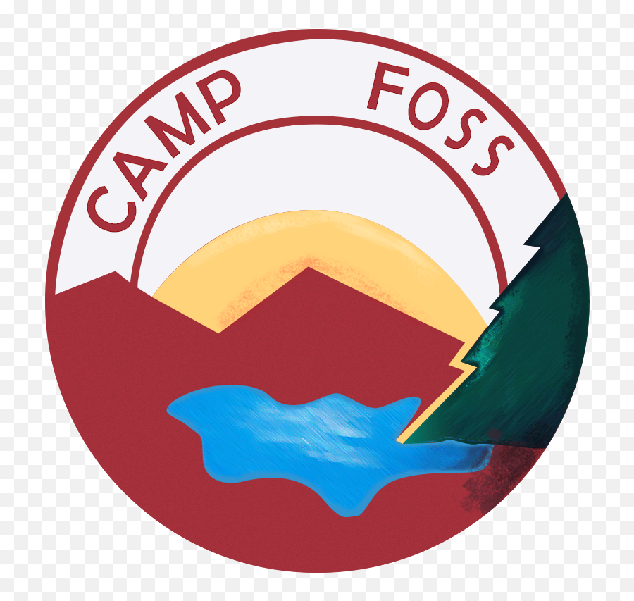 Foss Running Camp Logo - Circle Png,Camp Logo