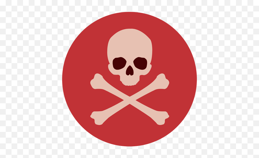 Skull Bones Circle Icon - Transparent Png U0026 Svg Vector File Skull And Crossbones Design,Skeleton Png Transparent