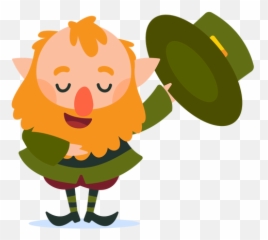 Transparent Png Svg Vector File - Cartoon Leprechaun Png,Leprechaun Hat Png