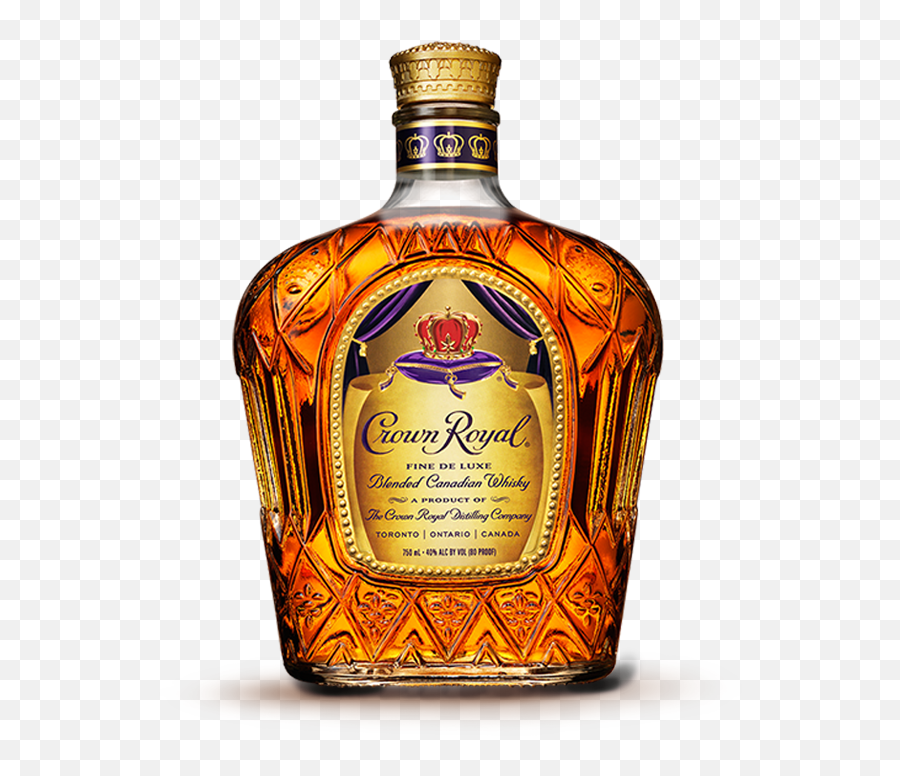 Crown Royal 1l Bottle - Crown Royal Canadian Whisky Png,Liquor Bottle Png