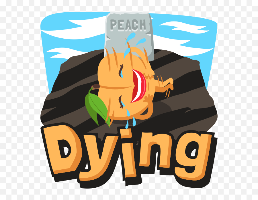 A Peach Life Emoji Inspired Stickers By Emojione - Illustration Png,Peach Emoji Transparent