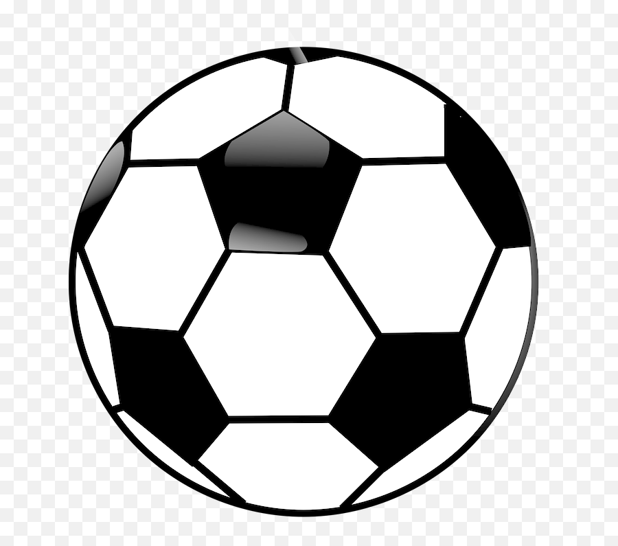 Soccer Ball Black And White - Ball Clipart Black And White Png,Soccer Png