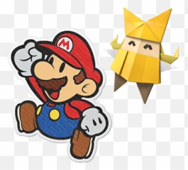 New Game Releases - Paper Mario Origami King Render png