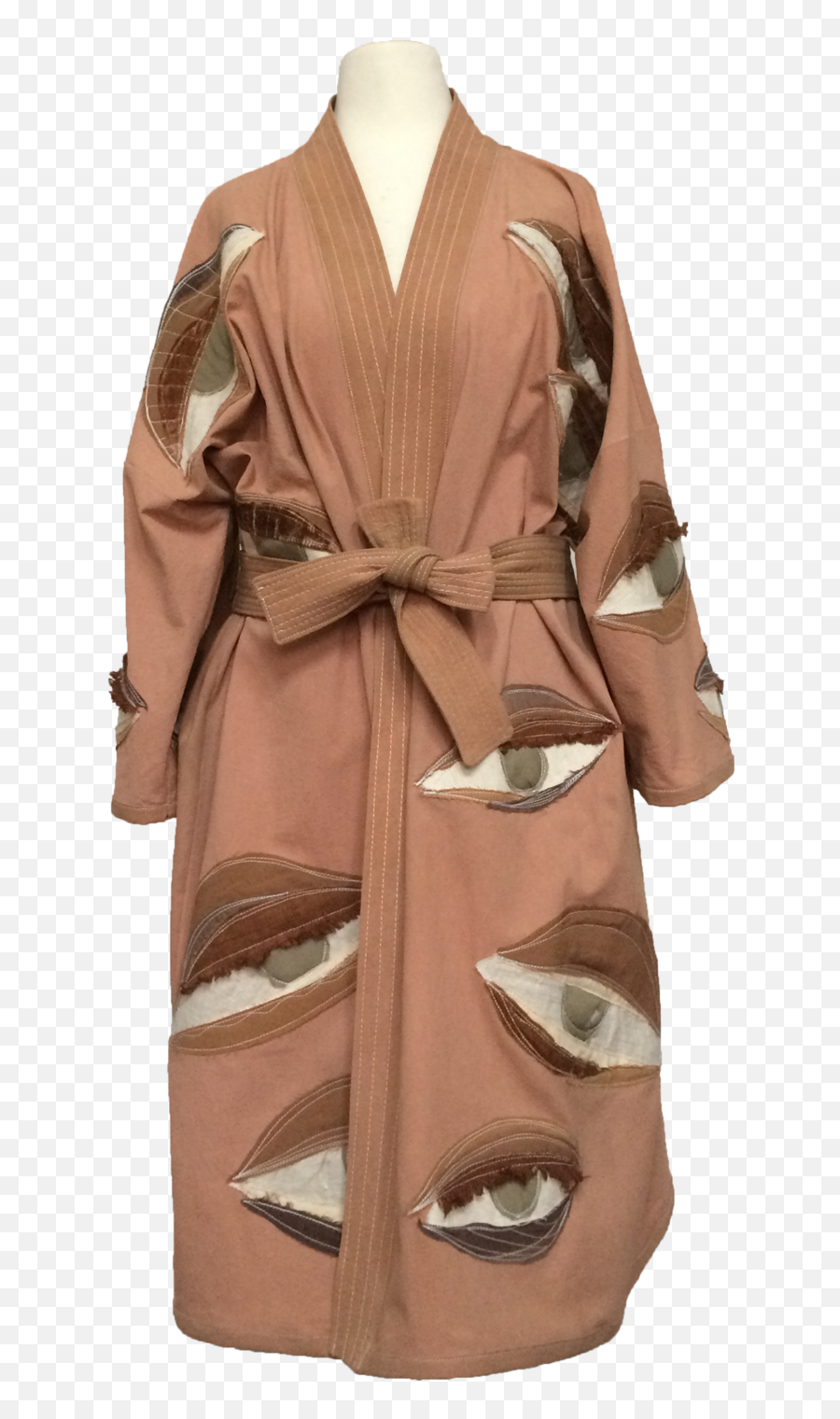 The Naked Eye Robe - Long Sleeve Png,Robe Png