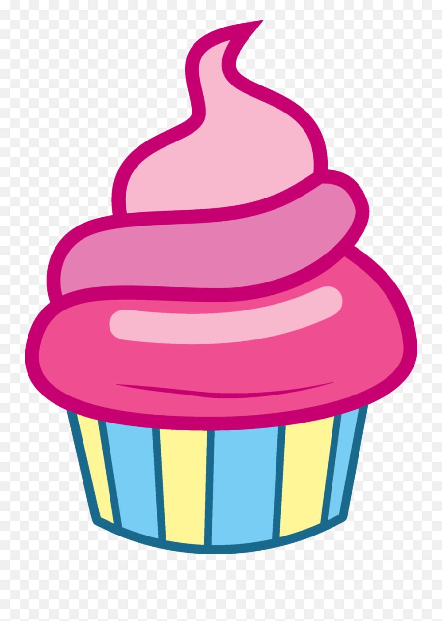 My Little Pony Cupcake Png Transparent - Mlp Cupcake Cutie Mark,Cup Cake Png