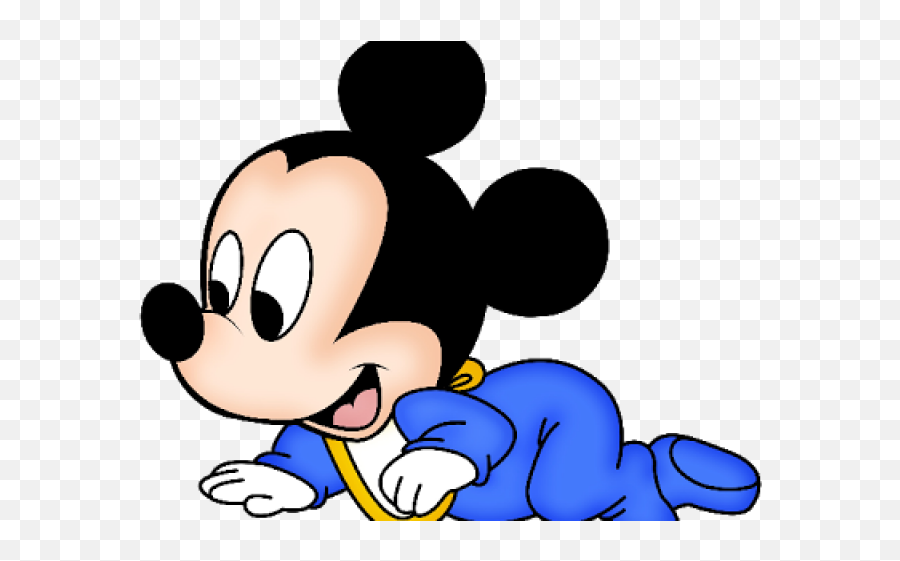 Mickey Mouse Clipart Baby - Baby Mickey Mouse Cartoon Png,Disney Png