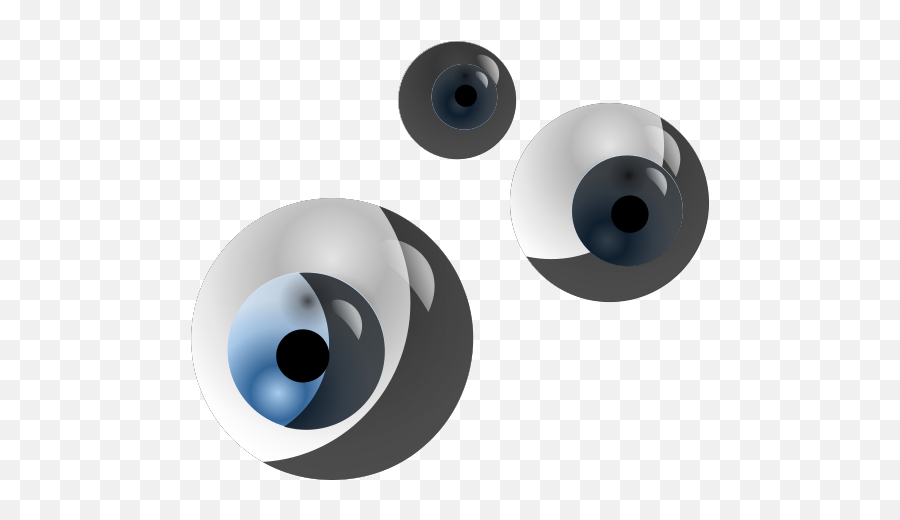 Blue Eyeballs Png Svg Clip Art For Web - Dot,Eyeballs Png