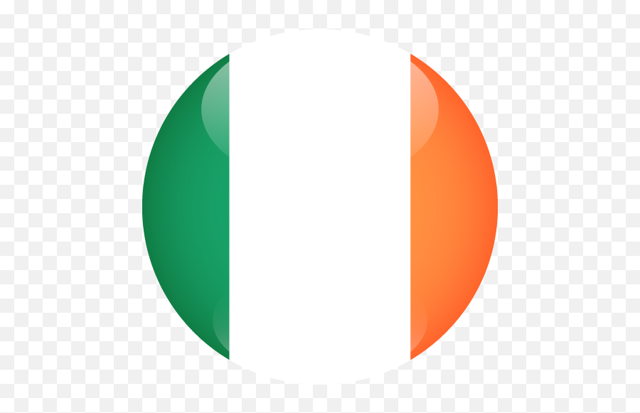 Vector Flag Of Ireland - Circle Png,Ireland Flag Png