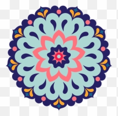 Colorful Indian Holi Mandala - Colorful Mandala Png,Indian Png