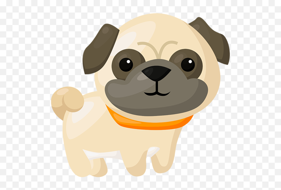 Dog Pug Nose Clipart - Dog Clipart Animals Clip Art Happy Png,Cartoon Nose Png