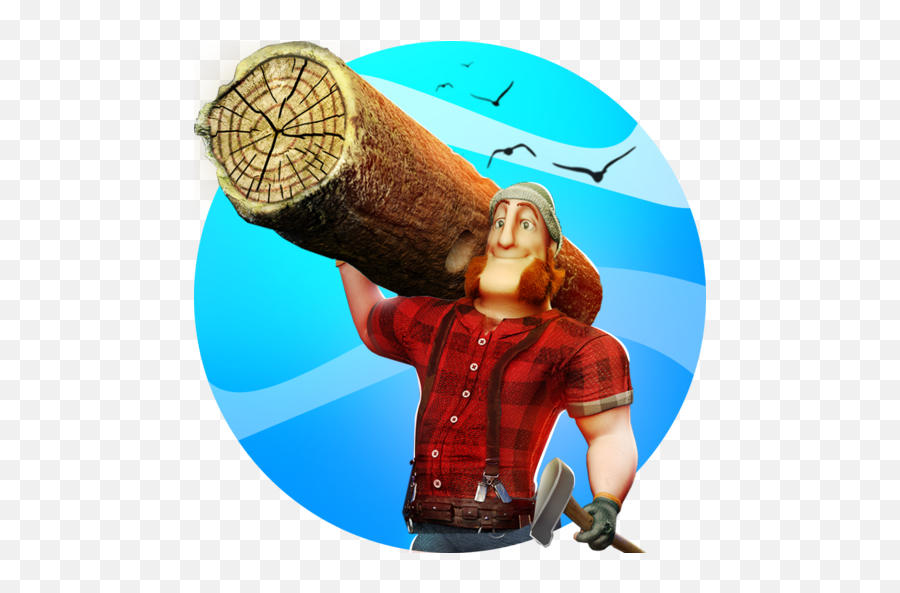 Amazoncom Lumberjack Perfect Slices Appstore For Android - Fictional Character Png,Lumberjack Png