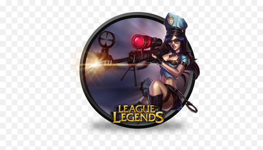 Officer Caitlyn Vector Icons Free Download In Svg Png Format - League Of Legends Ranged Champions,League Of Legends Icon Png