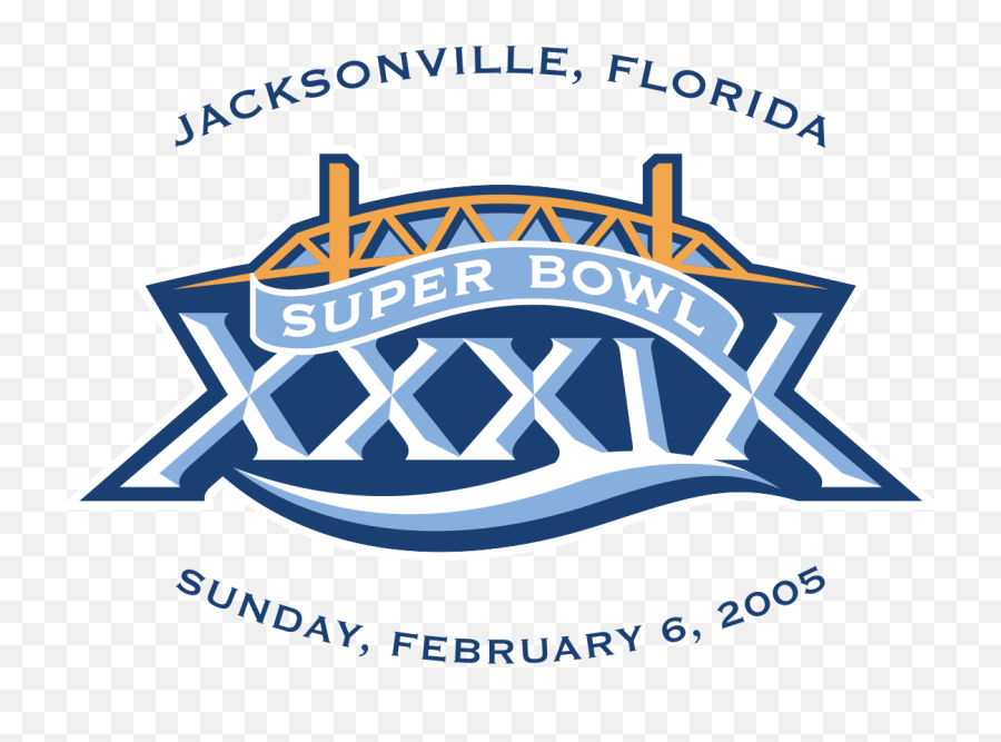 Super Bowl Xxxix - Wikipedia Super Bowl Xxxix Logo Png,Super Bowl Trophy Png