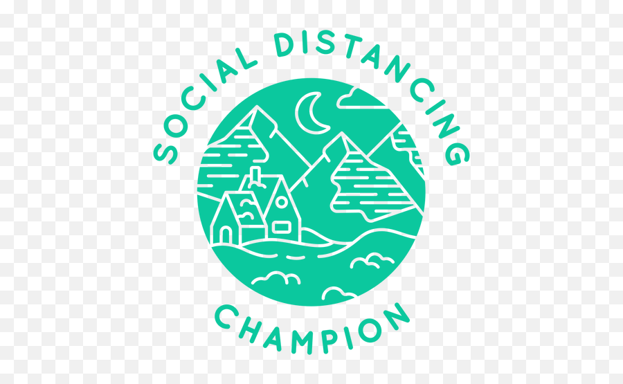 Social Distancing Champion Badge - Transparent Png U0026 Svg Office Of Child Care Oregon,Champion Png