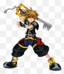 Sora Kingdom Hearts Png - Kingdom Hearts Sora With Keyblade,Kingdom Hearts Sora Png