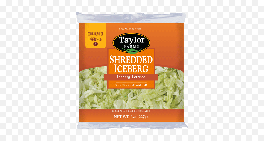 Shredded Lettuce - Taylor Farms Png,Lettuce Transparent