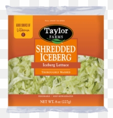 Shredded Lettuce - Taylor Farms png