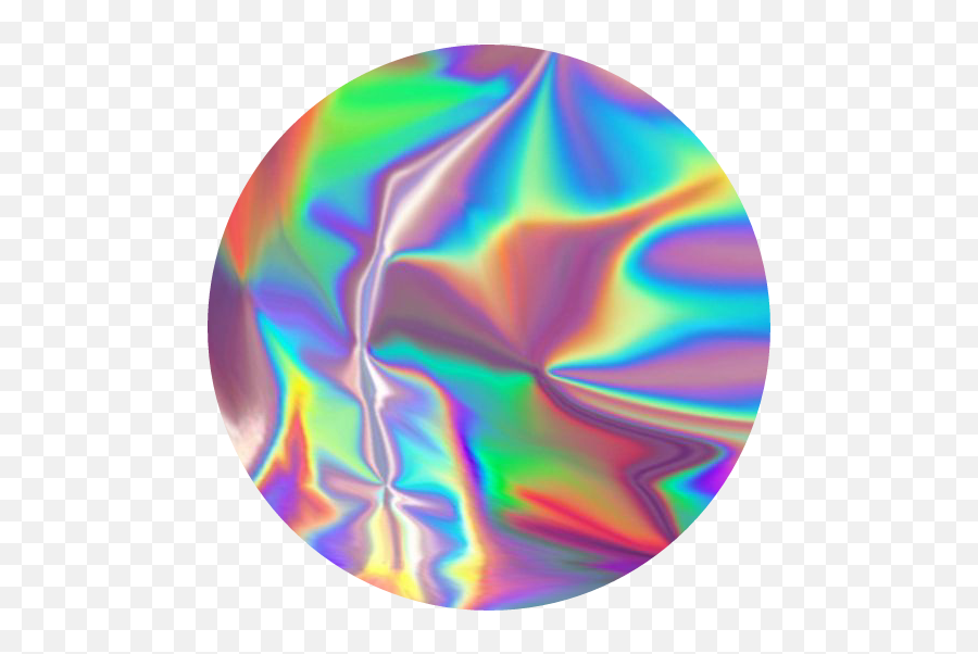 Circle Circulo Solarization Aesthetic Colors Png - Backgrounds Aesthetic,Colors Png