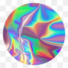 Circle Circulo Solarization Aesthetic Colors Png - Backgrounds Aesthetic,Colors Png