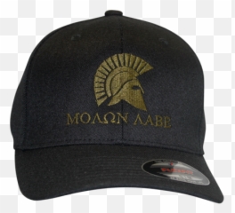 Molon Labe Flexfit White - For Baseball png