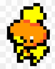 Pokemon Pixel Art Starters Png Image - Pokemon Pixel Art Minecraft,Torchic Png