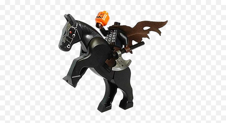 Headless Horseman Lego Figurine - Headless Horseman Sleepy Hollow Lego Png,Headless Horseman Png