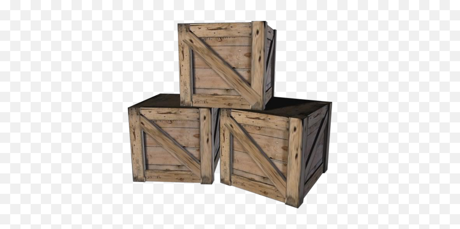 Wood Box Png Transparent Image - Old Wooden Box Png,Crate Png