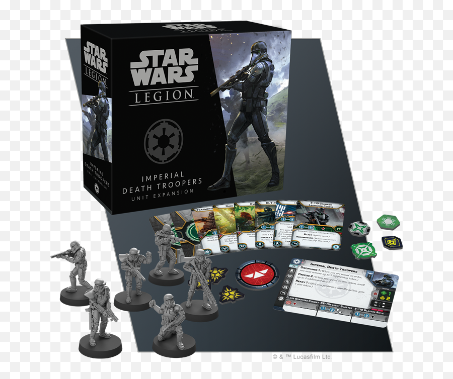 Spielzeug Supreme Commande Star Wars Miniatures Clone - Star Wars Legion Death Troopers Png,General Grievous Png