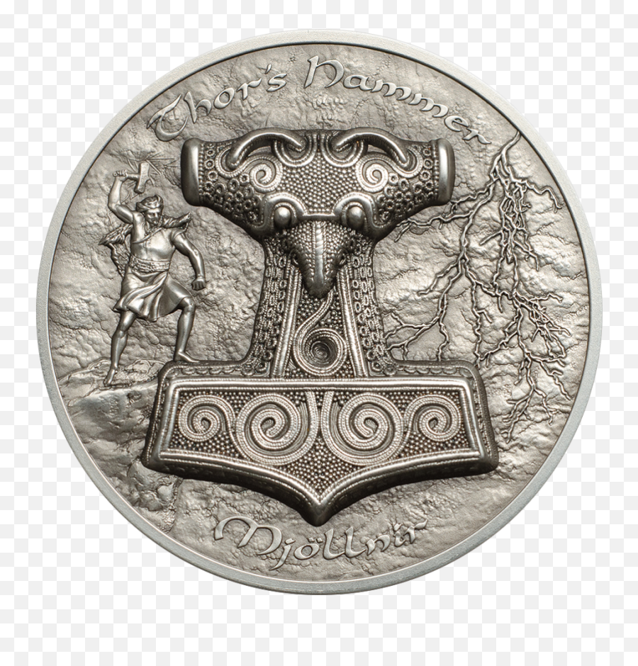 Thors Hammer Mjöllnir - Mjölnir Png,Thors Hammer Png