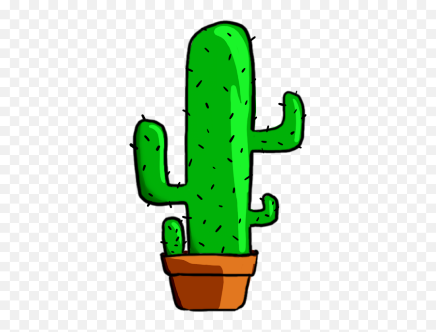 Tree Clipart Cactus - Transparent Transparent Background Cactus Clipart Png,Cacti Png