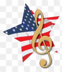 Patriotic - music Stock Exchange Clipart Full Size Musical png