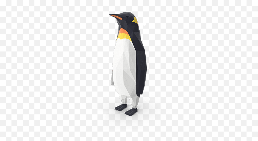 Tall Penguin Media - King Penguin Png,Penguin Aim Icon