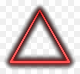 Neon Triangle Png Picture - Red Neon Triangle Png,Triangle Png