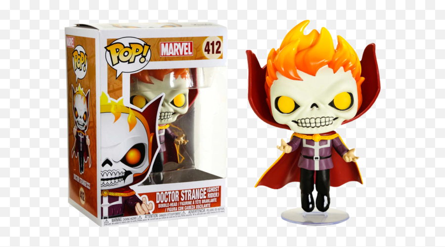 Comics - Ghost Rider Funko Pop Png,Ghost Rider Transparent