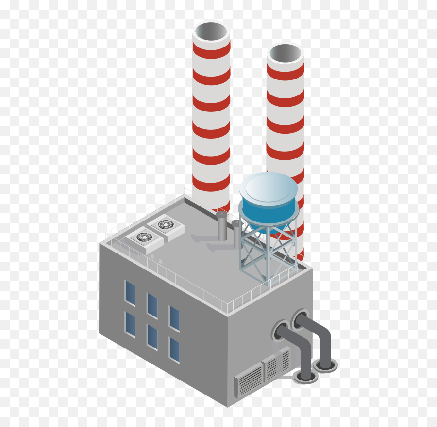 Destruction Plant - Openclipart Cylinder Png,Nuclear Plant Icon
