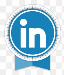 Social Medias Round Ribbons Linkedin Free Icon Of - Logo Cs Red png