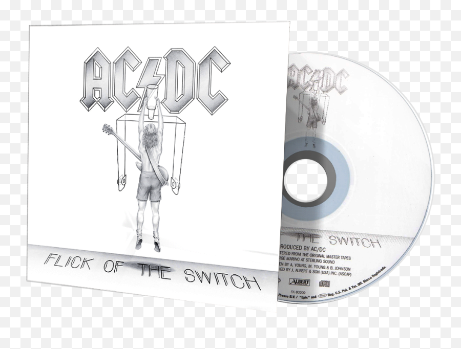 Acdc - Flick Of The Switch Theaudiodbcom Optical Disc Png,Icon For Hire Album