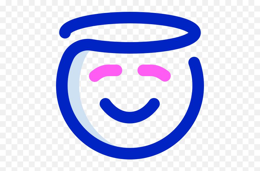 Halo - Free Smileys Icons Smiley Mit Heiligenschein Png,Facial Expression Icon