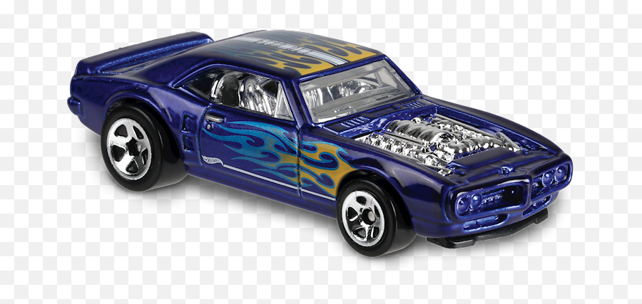 Download Custom 67 Pontiac Firebird - Hot Wheels Satin And Chrome Custom Pontiac Firebird Png,Firebird Png