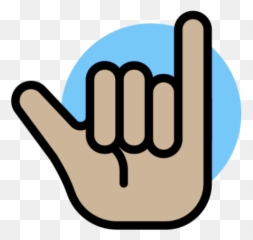 The Surf Tribe Unique Trips - Shaka Icon png