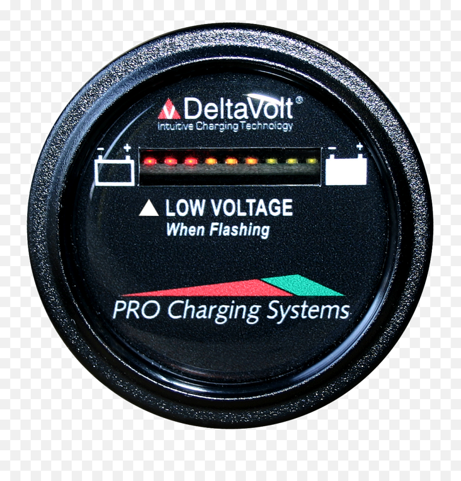 Battery Gauges U2014 Pro Charging Systems - Proview Link Charging Gauge Png,Iphone Low Battery Icon